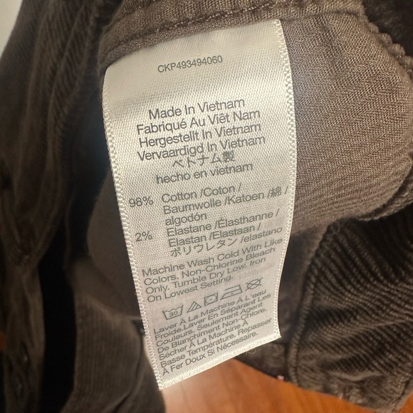 Madewell Brown Wide‑Leg Corduroy Pants - Picture 9 of 12